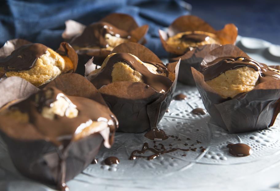 Bananen-Walnussmuffins