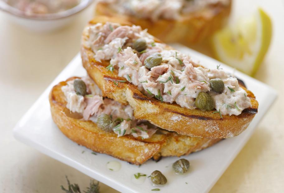 Bruschette mit Thunfischcreme