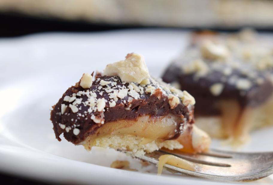 Karamell-Schokoladen-Tarte