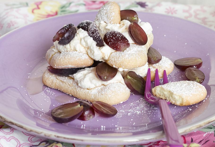 Löffelbiskuits mit Marsalacreme