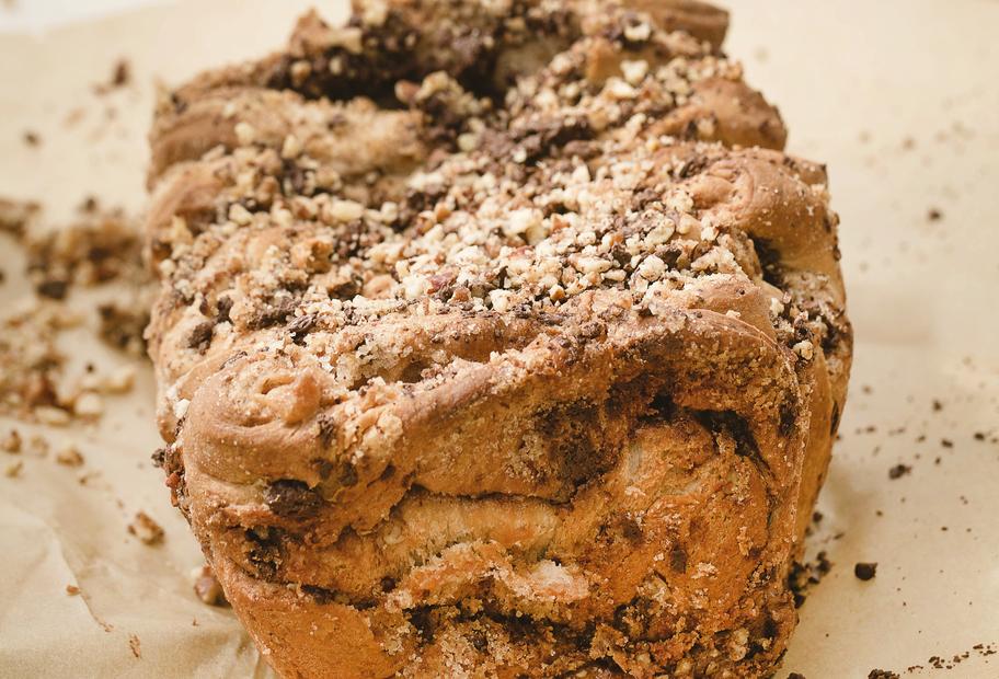 Pekannuss-Schoko-Zupfbrot