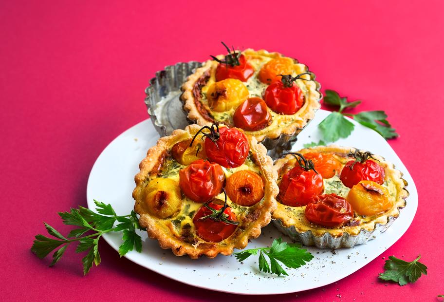 Pikante Mini-Tomatentartes