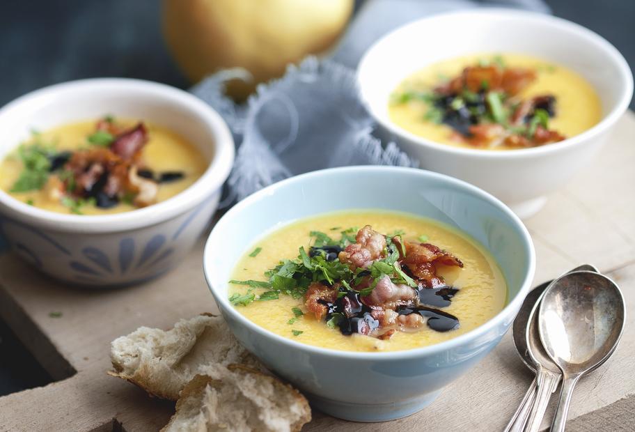 Quittensuppe mit Pastinaken