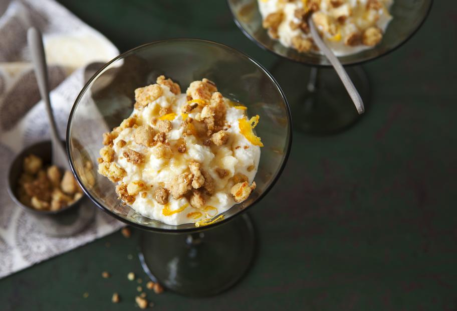 Ricotta-Honig-Dessert