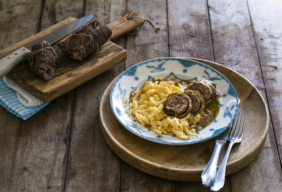 Rouladen mit Spätzle