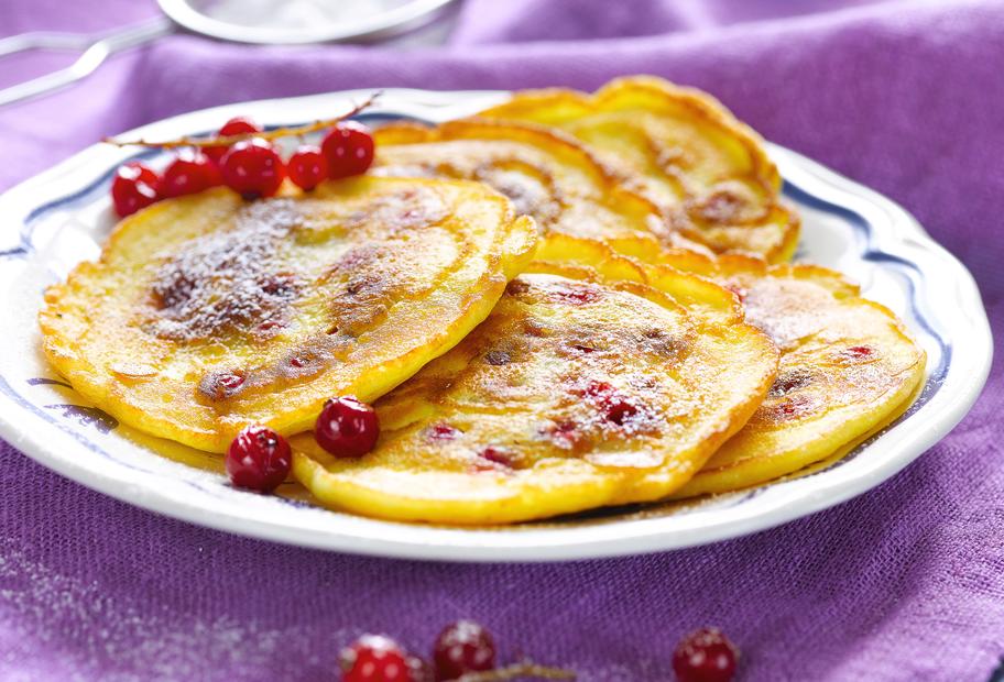 Saftige Johannisbeer-Pfannküchlein