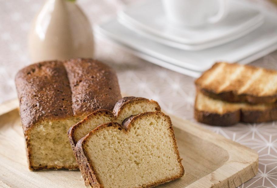 Süßes Mandeltoastbrot