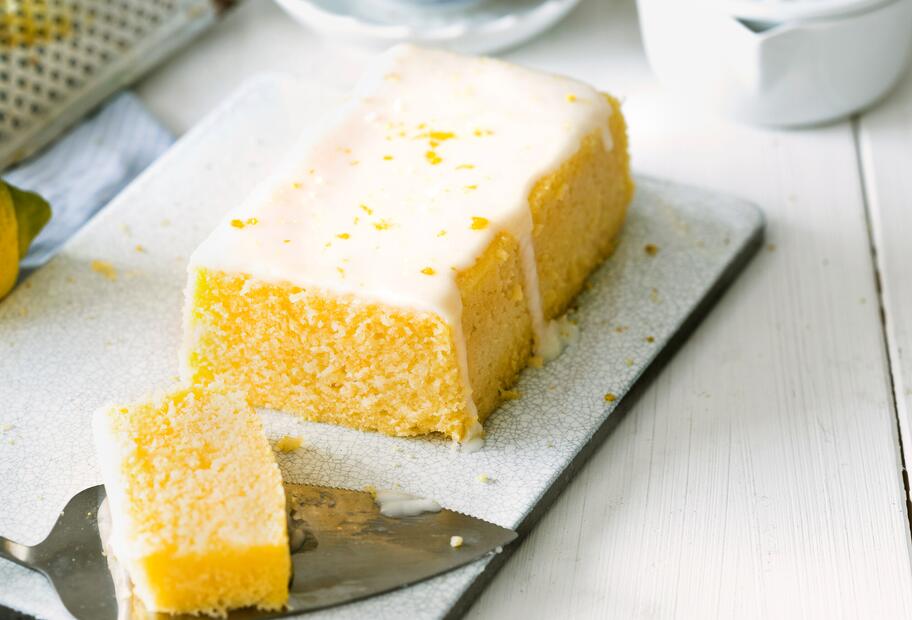 Zitronenkuchen mit wenigen Zutaten