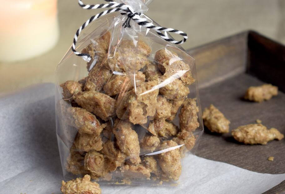 Gebrannte Mandeln mit Vanille