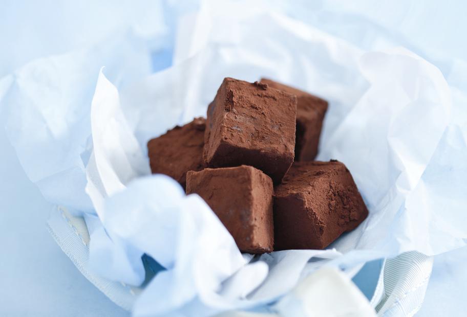 Zart schmelzende Pfefferwürfel