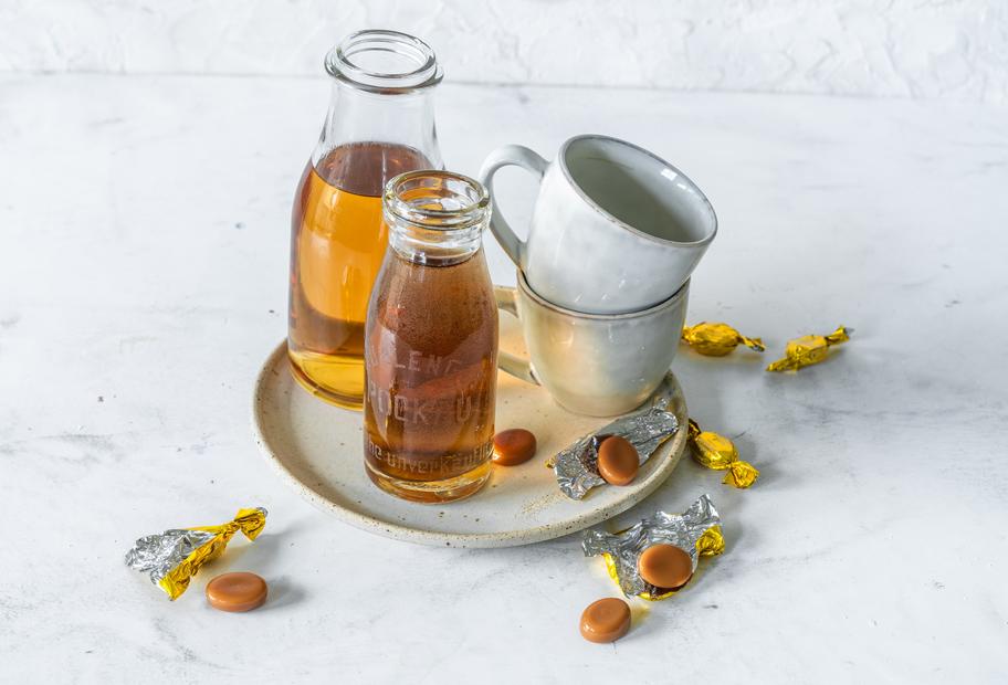 Karamellsirup für Kaffee
