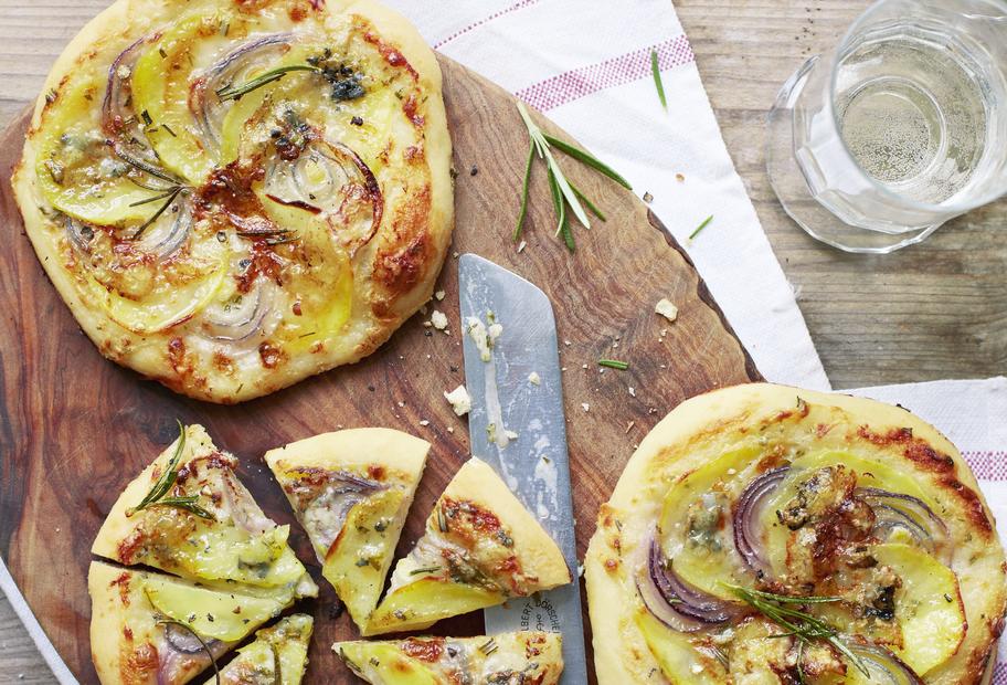 Mini-Kartoffelpizza