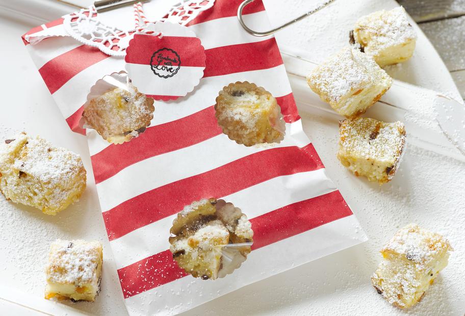 Weihnachtsplätzchen backen: Stollen-Brocken