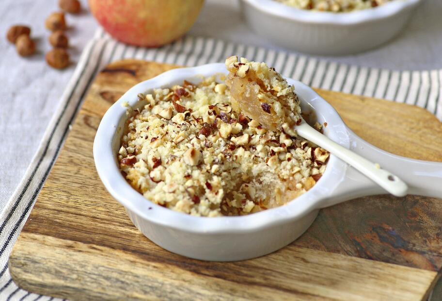 Apple Crumble aus 5 Zutaten