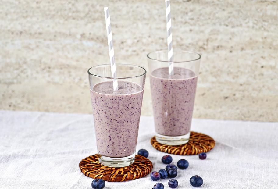Fruchtiger Frühstücksshake