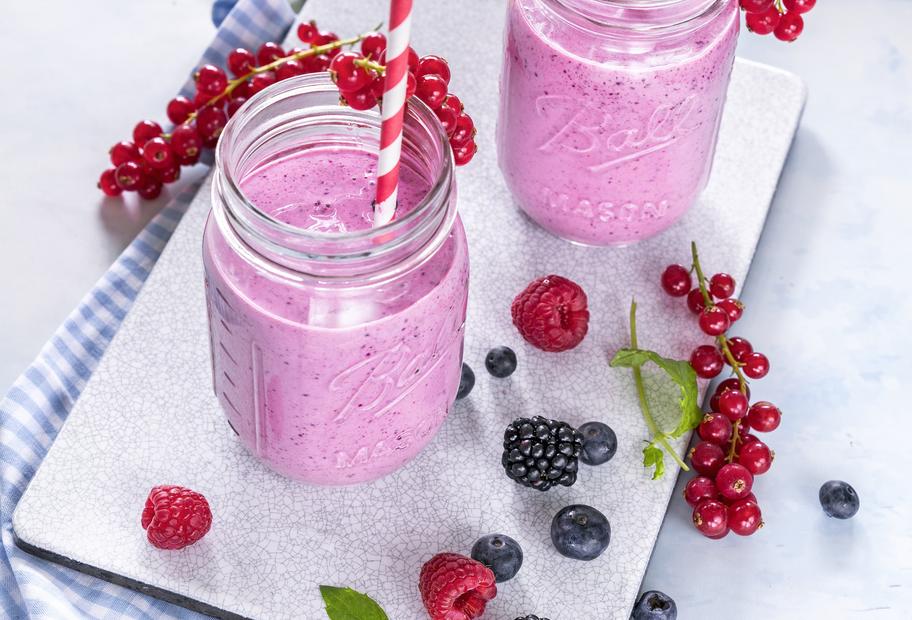 Fruchtiger Joghurtdrink