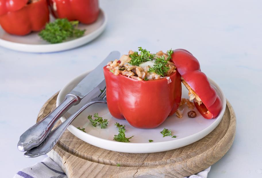 Gefüllte Paprikaschoten