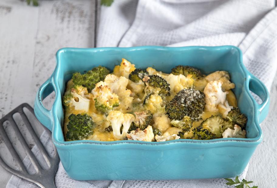 Gemüseauflauf mit Eiern