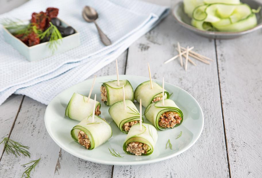 Gurken-Tofu-Röllchen