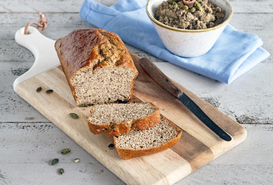 Kleines Eiweißbrot