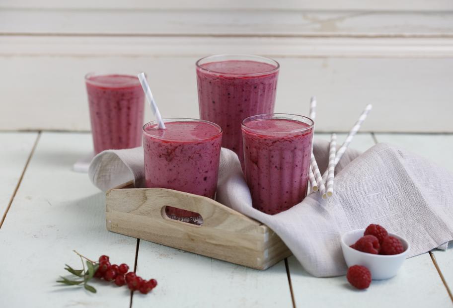 Joghurt-Beeren-Smoothie