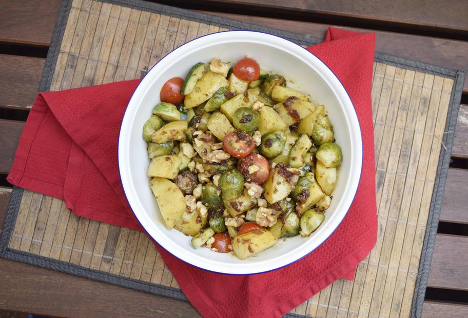 Rosenkohl-Kartoffelsalat