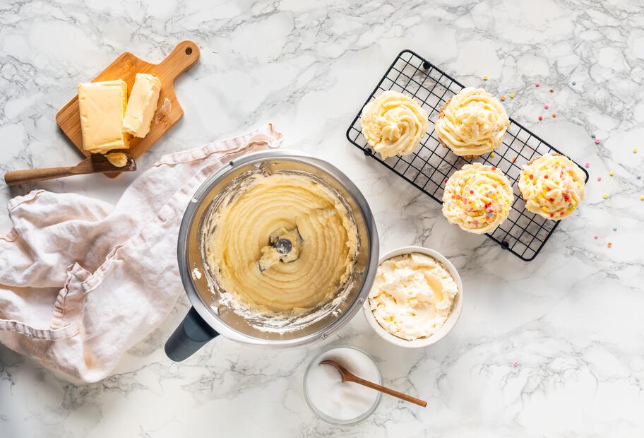 Cupcake-Frosting mit Frischkäse