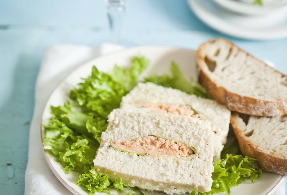 Fischterrine mit Zucchini