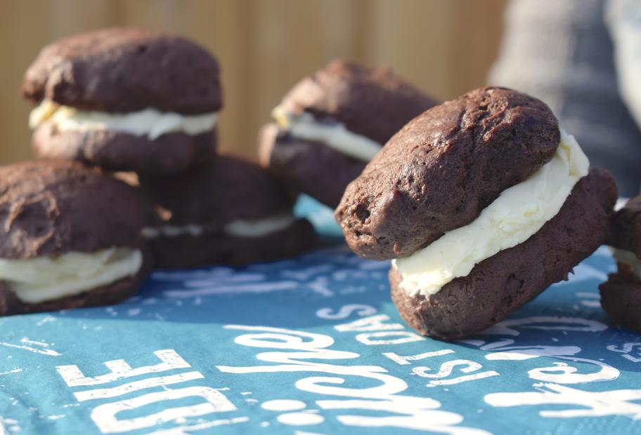 Schokoladige Whoopie Pies