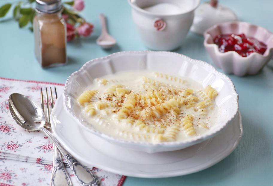 Süße Milchnudeln für die Kids
