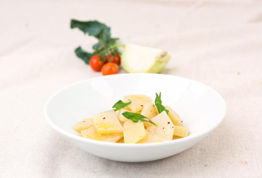 Gedünsteter Kohlrabi