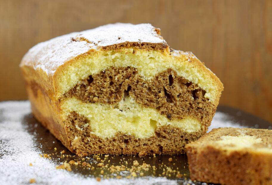 Marmorkuchen mit Eierlikör
