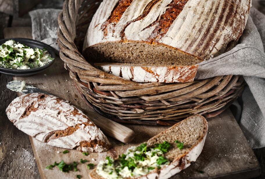 Frisches Landbrot