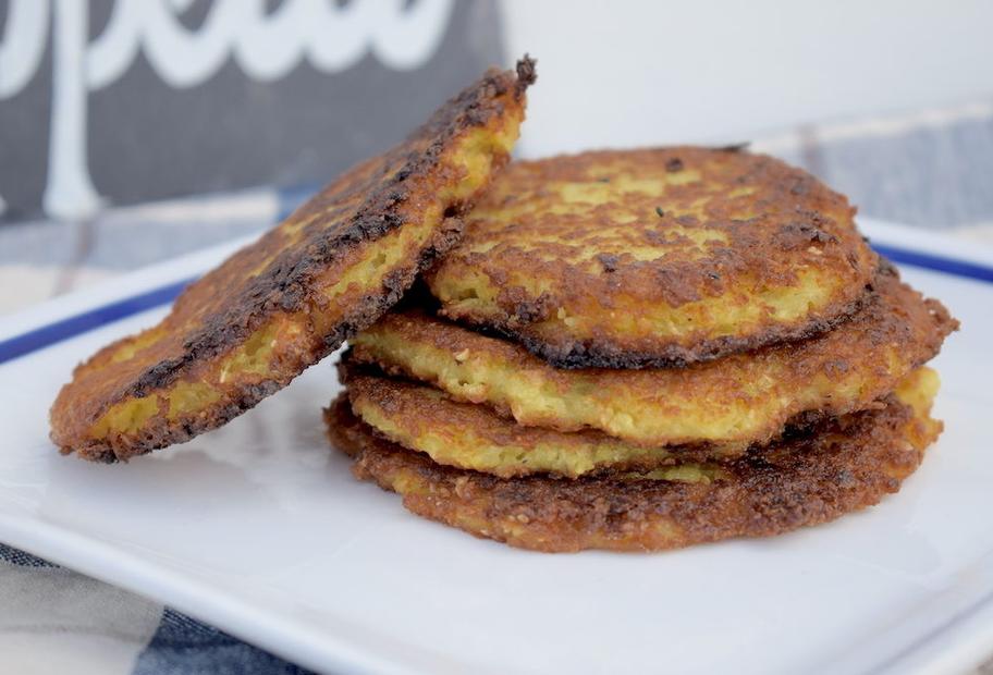 Kartoffelpuffer mit Steckrüben