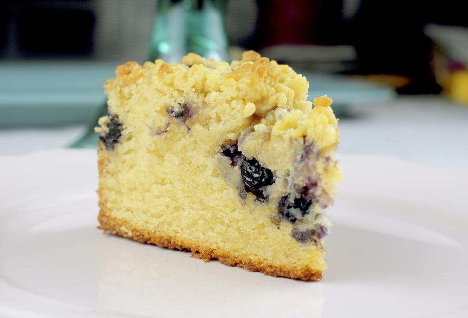 Streuselkuchen mit Grieß