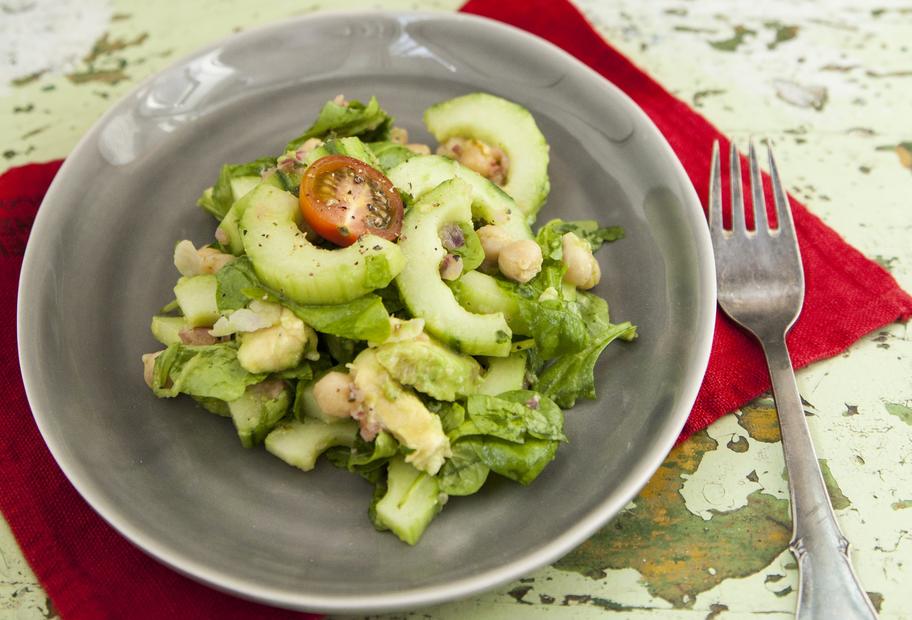 Kichererbsen-Avocadosalat