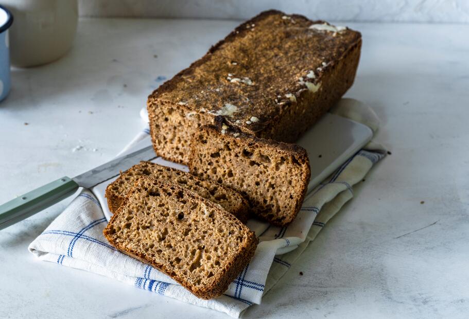 Saftiges Dinkelbrot