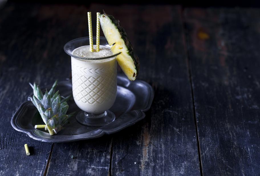 Pina Colada mit frischer Ananas