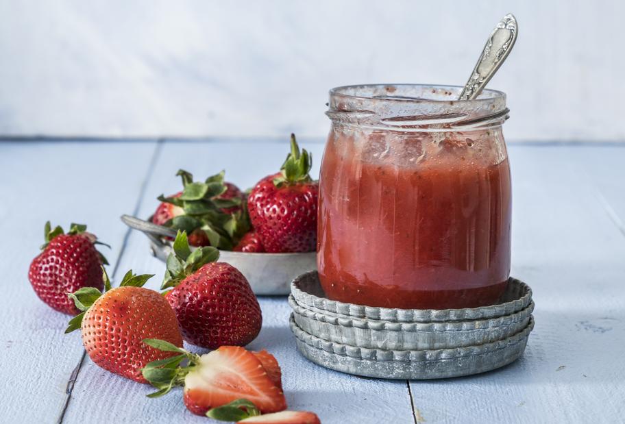 Erdbeerkonfitüre kochen in 20 Minuten