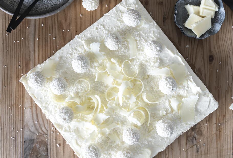 Schnelle „Raffaello“-Torte