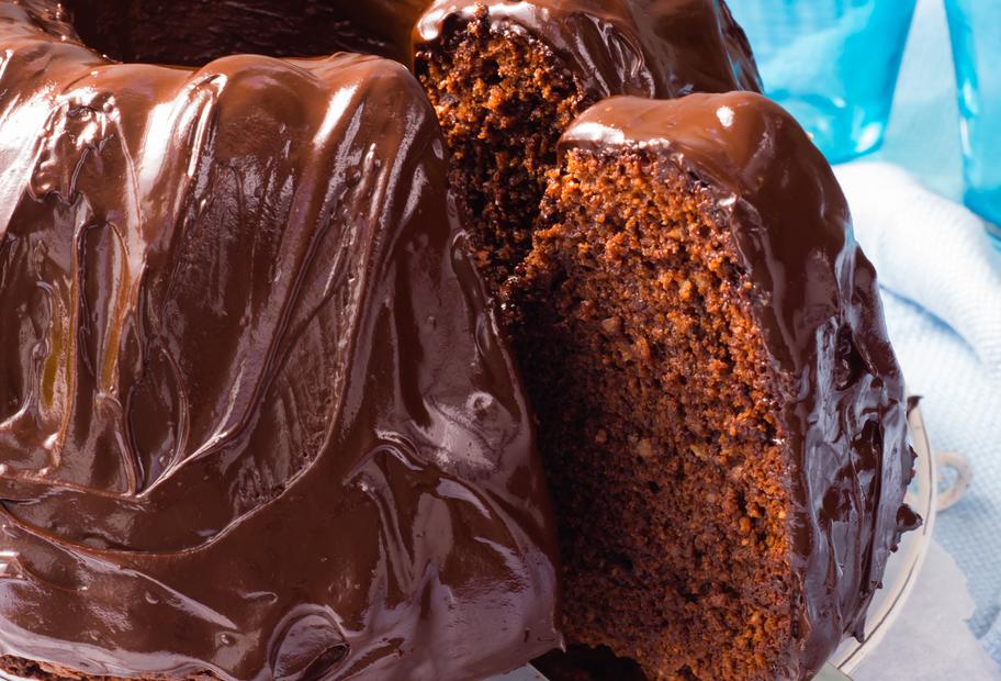 Schokoladen-Ganache-Kuchen
