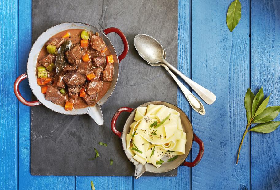 Wildschweinragout aus der Keule