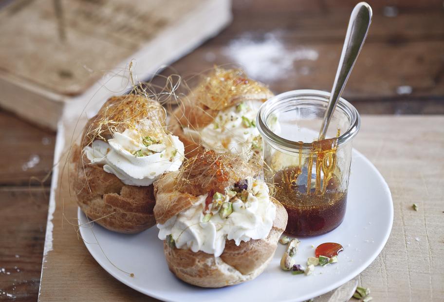 Gefüllte Windbeutel