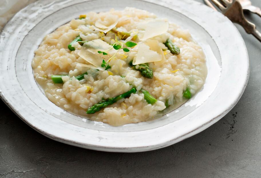 Cremiges Spargelrisotto ganz einfach gemacht