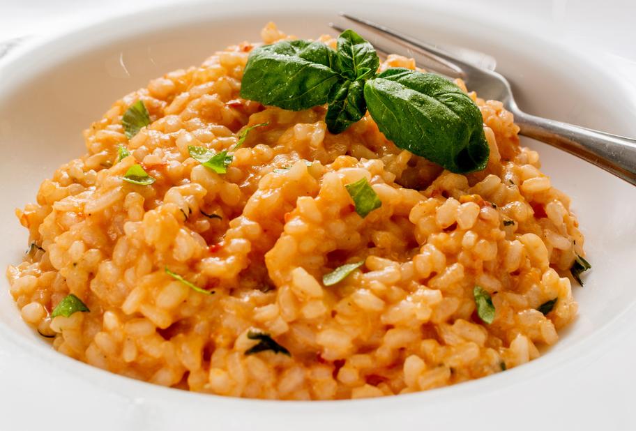 Klassisches Tomatenrisotto