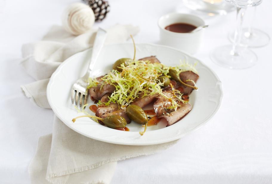 Roastbeef mit Hagebuttensoße