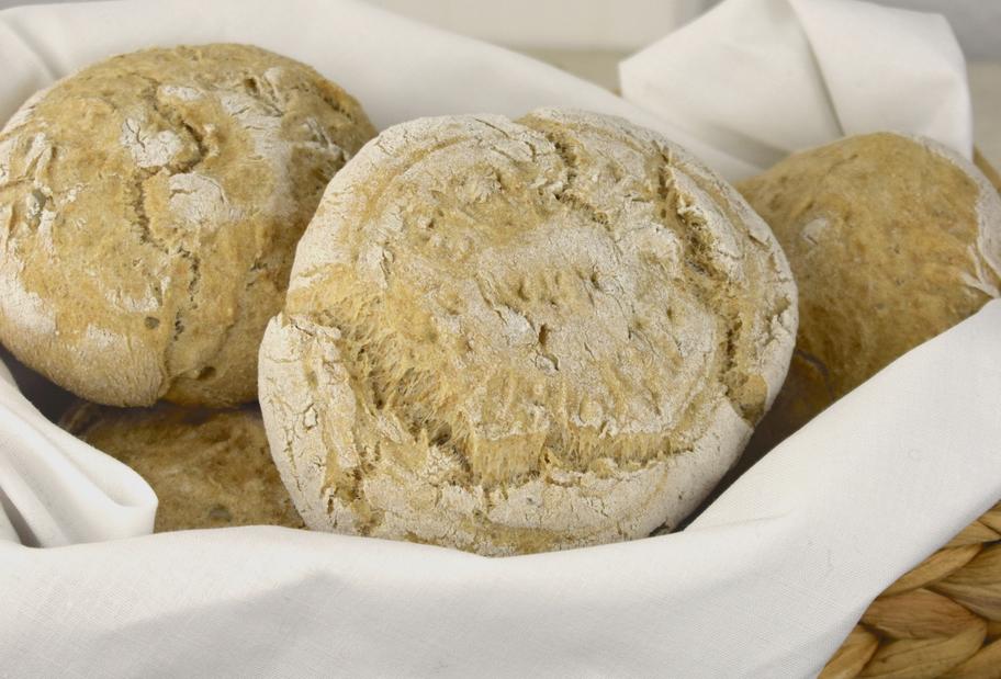 Perfekte Vollkornbrötchen mit Buttermilch
