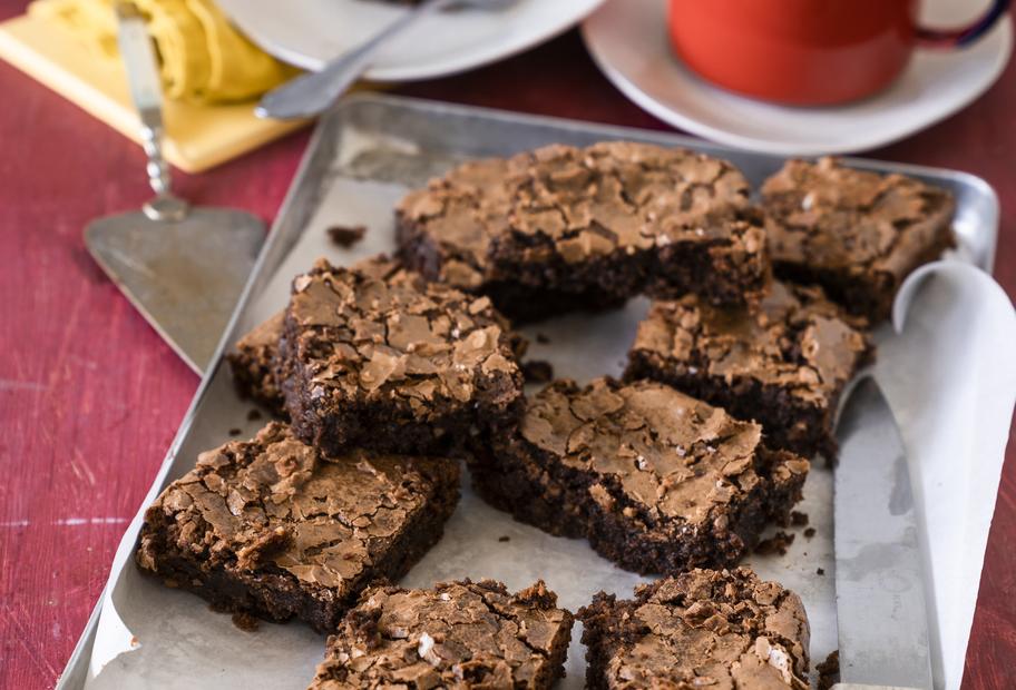 Saftige Brownies mit Walnüssen