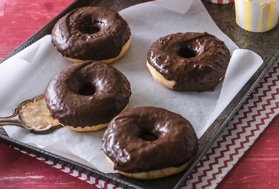 Glasierte Donuts