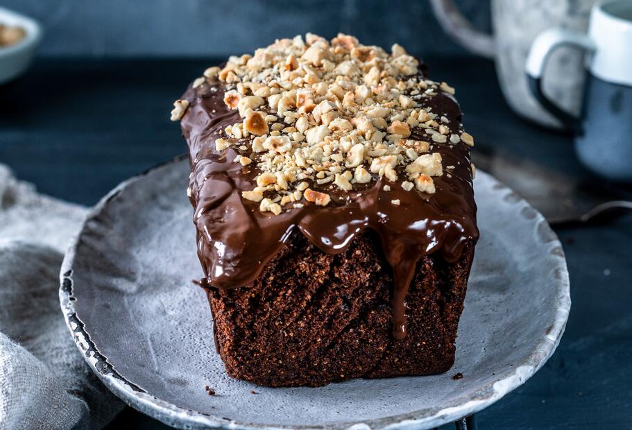 Nussiger Schokoladenkuchen aus der Kastenform für den Thermomix®